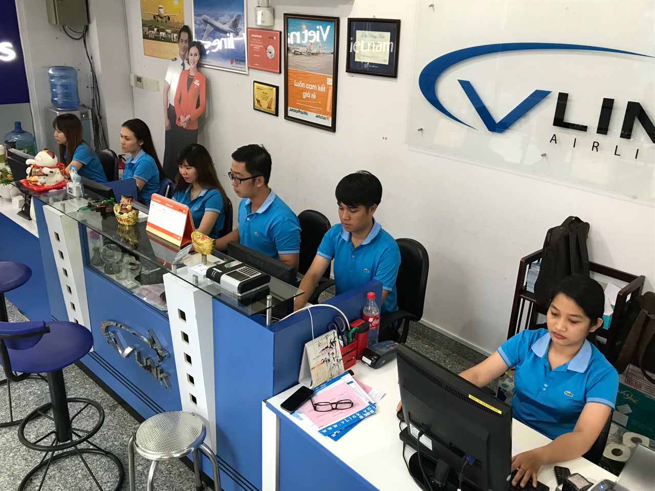 Đại lý bán vé máy bay Vietnam Airlines tại tpHCM
