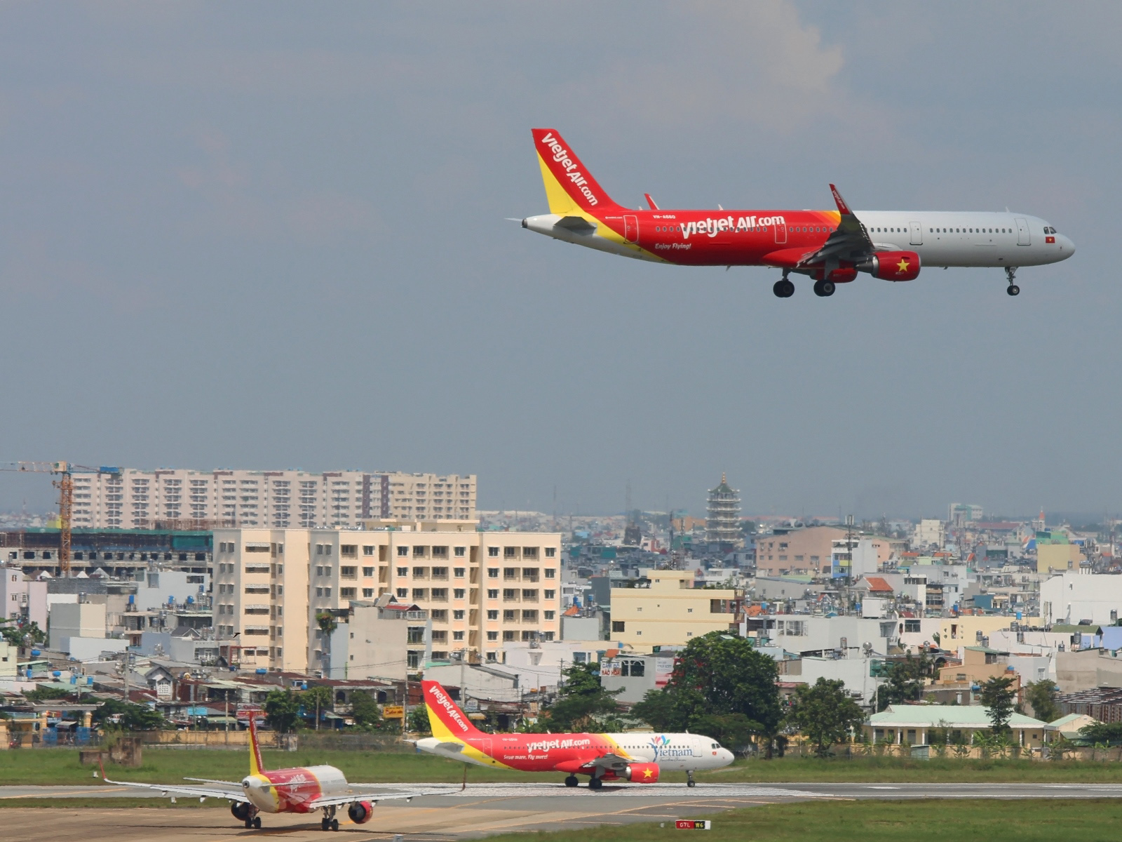 thông tin chặng bay Vietjet Đài Loan