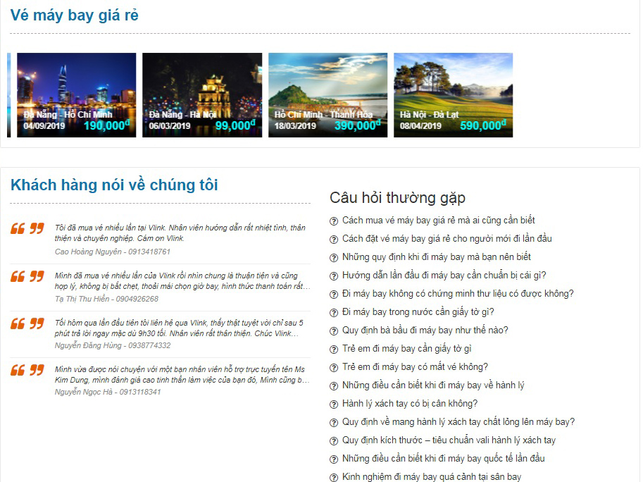 Vlink - phòng vé máy bay Vietjet air tại Sài Gòn