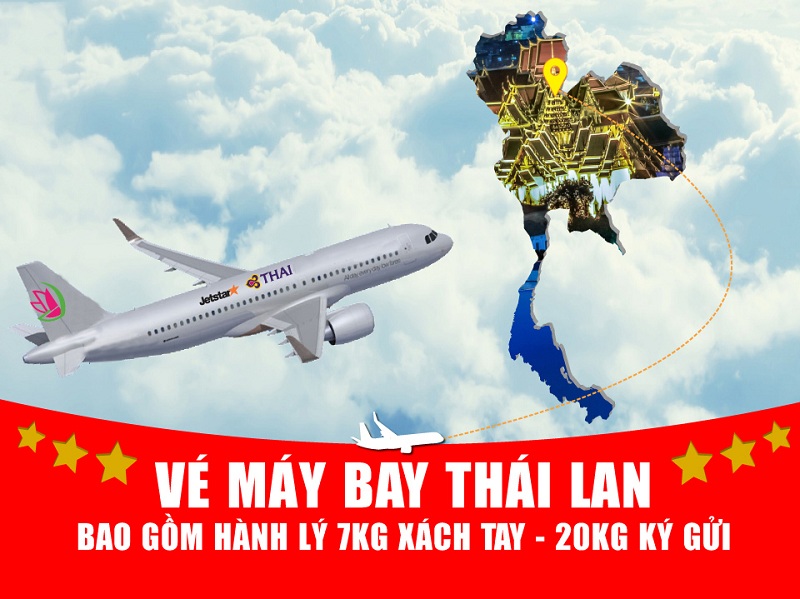 Vé máy bay giá rẻ đi Thái Lan