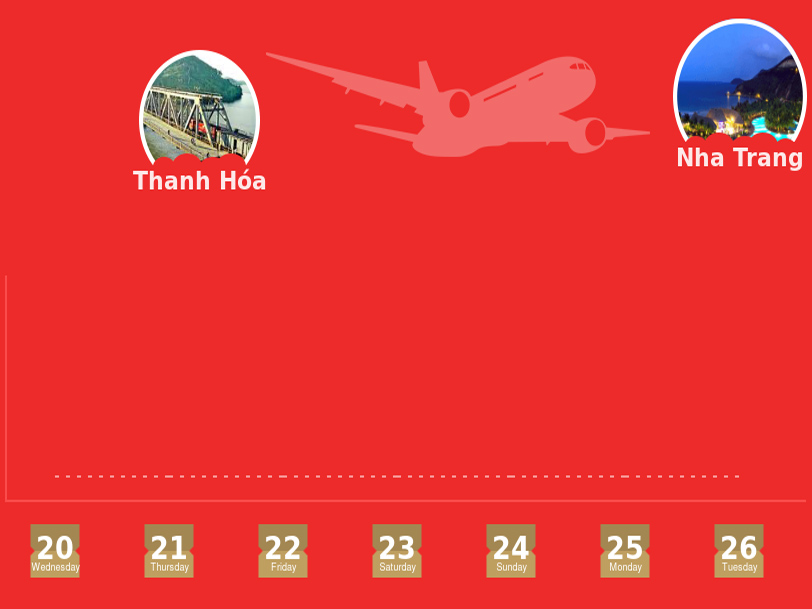 Vé máy bay Nha Trang Thanh Hóa