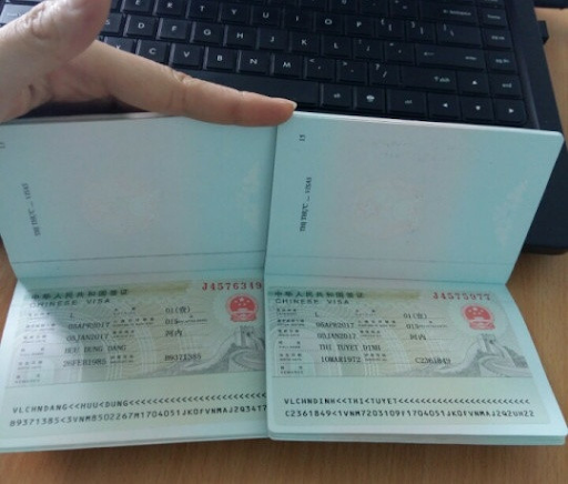 Quy trình nộp hồ sơ xin visa đi Trung Quốc