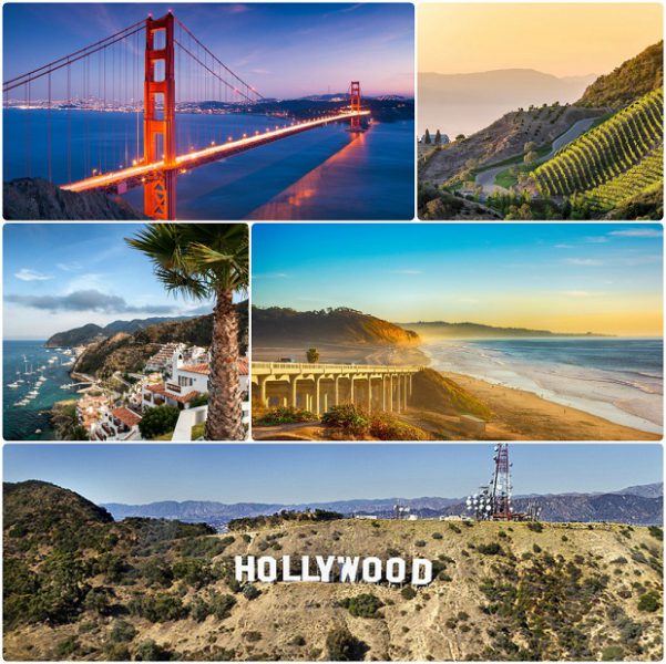 Cảnh đẹp ở California Mỹ | Vé máy bay đi California Mỹ