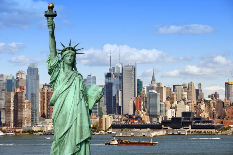 Tượng nữ thần tự do ở New York, Mỹ