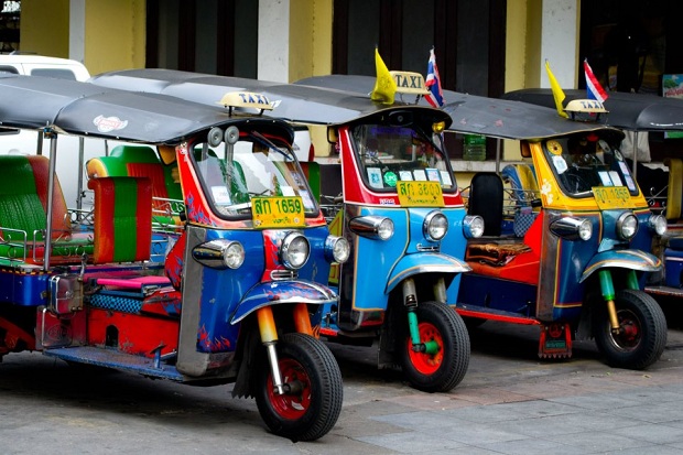 Xe tuk tuk ở Chiang mai | Vé máy bay đi Chiang Mai giá rẻ