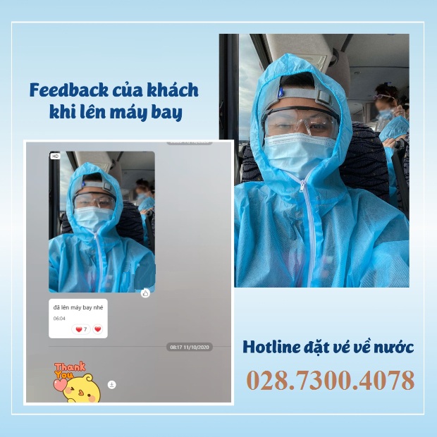 Hành khách trở về an toàn trên các chuyến bay từ Mỹ về Việt Nam