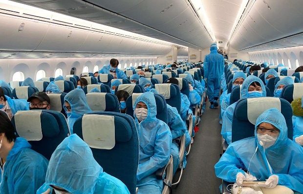 Thực hiện đảm bảo an toàn bay Vietnam Airlines